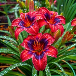 Лилейник Солар Вин купить по цене от 329р. в интернет-магазине «Посадика» с доставкой почтой в в Богучаре и по всей России – [изображение №1].