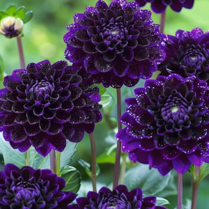 Георгин Анно Домини купить по цене от 255р. в интернет-магазине «Посадика» с доставкой почтой в в Богучаре и по всей России – [изображение №1].